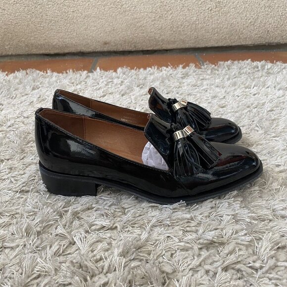 Jeffrey Campbell Black Patent Loafers - Picture 5 of 12